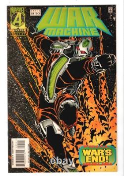 War Machine #1 19 and 21 25 (24 book Collection Marvel Comics 1994-96)