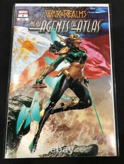 War of the Realms New Agents of Atlas #1 Mico Suayan Store Exclusive Variant NM