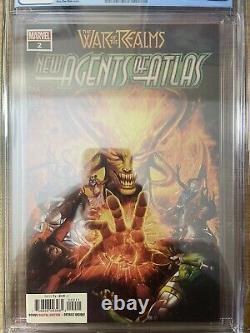 War of the Realms New Agents of Atlas #2 CGC 9.8 1st appearance Sword Master