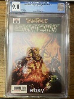 War of the Realms New Agents of Atlas #2 CGC 9.8 1st appearance Sword Master