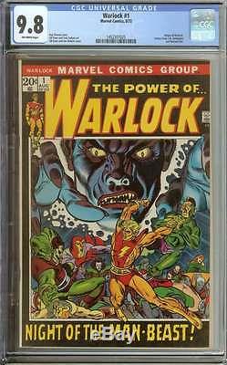 Warlock #1 Cgc 9.8 Ow Pages