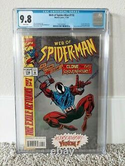 Web of Spider-man #118 CGC 9.8 WHITE Pages (First appearance)