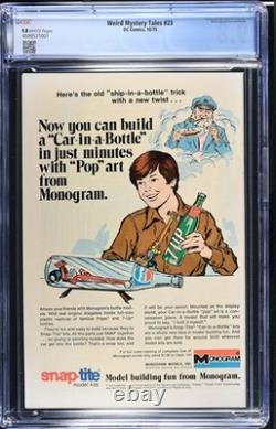 Weird Mystery Tales #23? CGC 9.8 HIGHEST GRADED? Only 2 To Exist Comic 1975