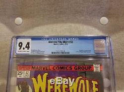 Werewolf by Night #32 CGC 9.4 Off White To White Pages 1975 1st App. Moon Knight
