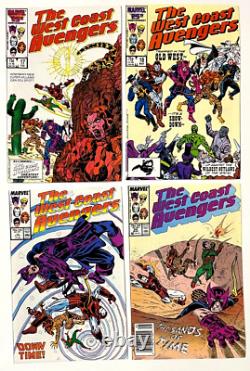 West Coast Avengers Lot #1-31 (-#23) Marvel 1985-1988 ALL Nice See Picture