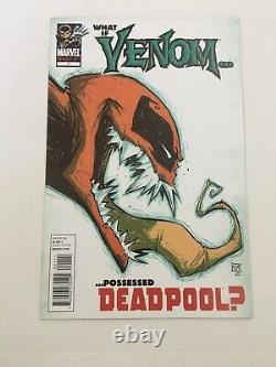 What if Venom Possessed Deadpool #1 (Marvel 2011) NM! Skottie Young HOT BOOK