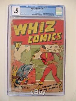 Whiz Comics #1 CGC. 5 1st Captain Marvel