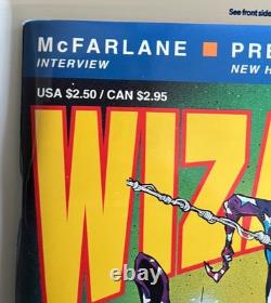 Wizard The Comics Magazine #1 1991 Wizard Todd McFarlane Spider-Man MINT