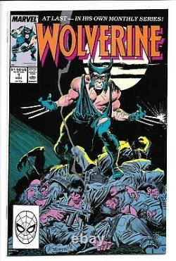 Wolverine #1, Ongoing Series, 1988 Marvel, 1st Wolverine as Patch 9.2 NM