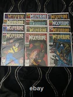 Wolverine 1988 12 Comic Lot (Marvel Comics) X-Men