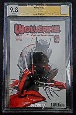 Wolverine #41 Signed By Clayton Crain CGC 9.8