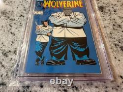 Wolverine # 8 CGC Graded 8.0 Marvel Comic Book 1989 Mr. Fixit JH23
