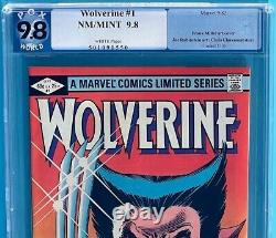 Wolverine Limited Series 1? PGX 9.8 WHITE PG? Frank Miller Marvel Comic 1982