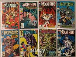 Wolverine comics lot #9-65 35 diff avg 6.0 (1989-93)