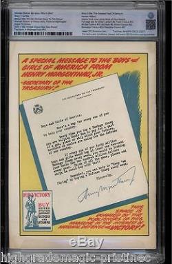 Wonder Woman #1 1942 Cbcs 7.5 Restored White Pages 1st Issue Of Wonder Woman