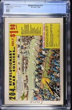 Wonder Woman 177 Cgc 7.5 V1 DC 1968! Wonder Woman Vs Supergirl! 98 178 179 200