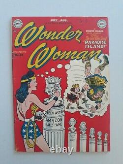 Wonder Woman #36 1949 DC Golden Age Flying Saucer Story