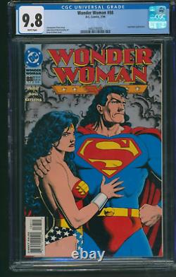 Wonder Woman #88 CGC 9.8 Brian Bolland Superman Cover DC Comics 1994