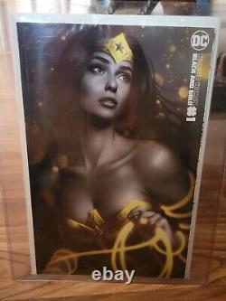 Wonder Woman Black and Gold #1 Warren Louw Exclusive Minimal Variant DC NM
