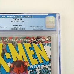 X-Men #1 Magneto Rare NEWSSTAND Jim Lee CGC 9.8 NM/MT (1991 Marvel Comics)