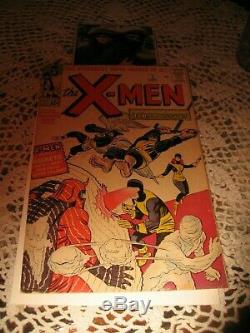 X-Men #1 Silver age 1963 Very nice-Low grade, last 20 yrs in storage