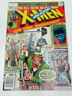 X-Men #110, 111, 112 Lot of 3 (Byrne Cockrum & Perez!) Marvel Comics 1978
