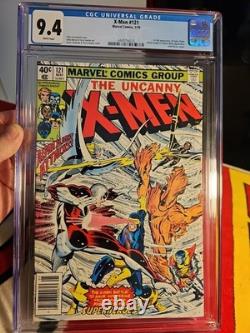 X-Men #121 CGC 9.4 (1979) 1st Full App Alpha Flight WHITE Pages