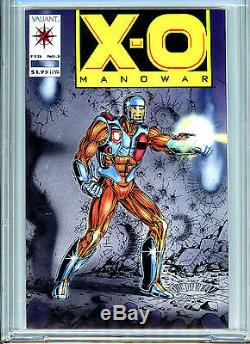 X-O Manowar #1 CGC 9.8 NM/MT Comic Book 1992 Valiant Comics Amricons V2/kb21