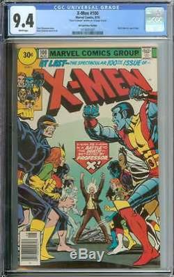 X-men #100 Cgc 9.4 White Pages