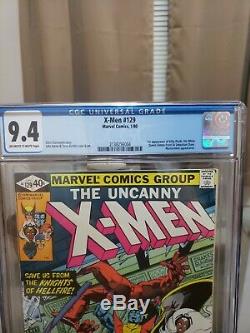 X-men 129 Cgc 9.4 Nr! Hot Book