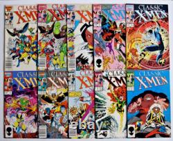 X-men Classic (1986) 103 Issue Comic Run #1-110 Marvel Comics