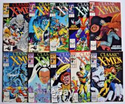 X-men Classic (1986) 103 Issue Comic Run #1-110 Marvel Comics