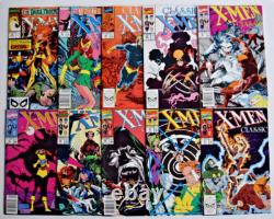 X-men Classic (1986) 103 Issue Comic Run #1-110 Marvel Comics