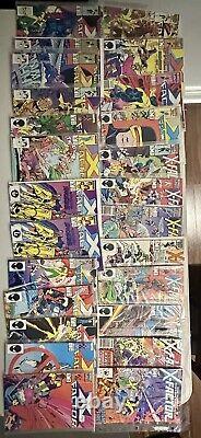 XFACTOR Comic Lot of 90+ Books Marvel Comics. 1986-1994