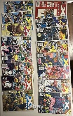 XFACTOR Comic Lot of 90+ Books Marvel Comics. 1986-1994