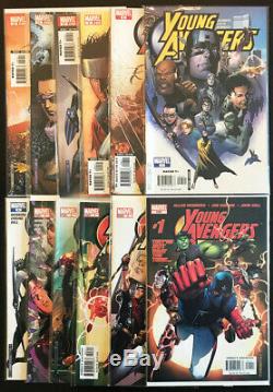 Young Avengers 1 2 3 4 5 6 7 8 9 10 11 12 1st Kate Bishop Cassie Lang Full Set