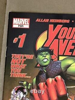 Young Avengers #1 9.8 WHITE Marvel 2005 1st Kate Bishop Hulkling Iron Lad