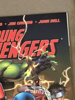 Young Avengers #1 9.8 WHITE Marvel 2005 1st Kate Bishop Hulkling Iron Lad