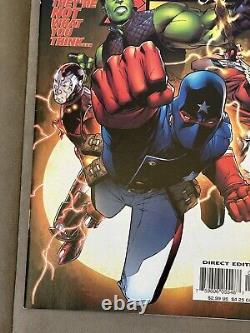 Young Avengers #1 9.8 WHITE Marvel 2005 1st Kate Bishop Hulkling Iron Lad