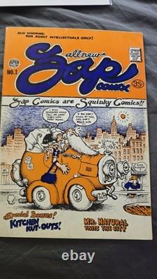 Zap Comix #1 2nd pr Apex Novelties November 1967 Donahue edition