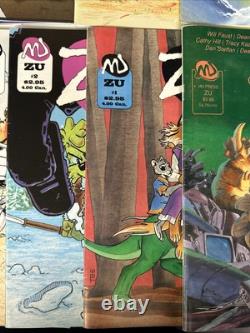 Zu #1-19 COMPLETE Lot Run Set 1992 1995 Mu Comics lot Anthropomorphic Furry Z6
