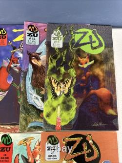 Zu #1-19 COMPLETE Lot Run Set 1992 1995 Mu Comics lot Anthropomorphic Furry Z6