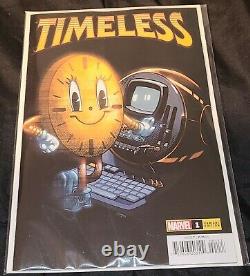 (lot Of 5 Comic Books) Timeless #1 Ramos Variant Miss Minutes Cover Appearance
